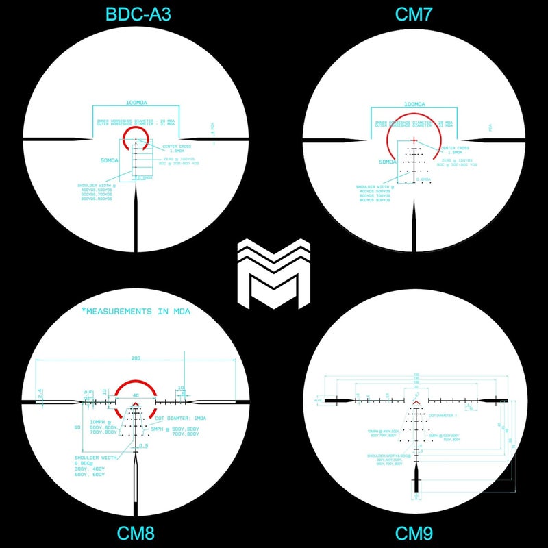 Monstrum Ladon 1-6x SFP LPVO Rifle Scope - Image 3